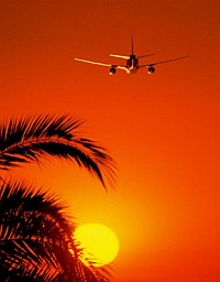 Sunset over the bay of Moraira